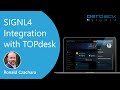 SIGNL4 Integration with TOPdesk for Mobile Alerting and Incident Response