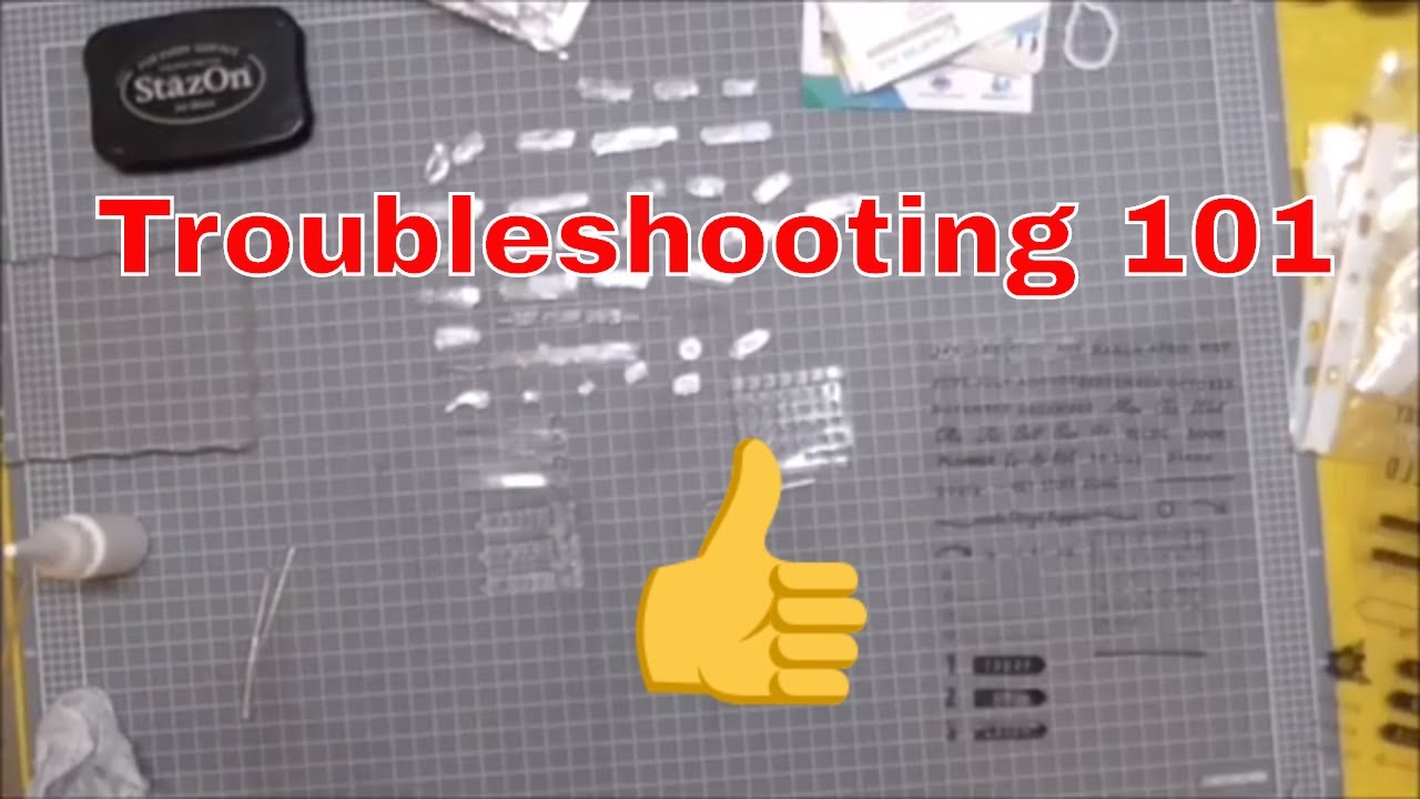 Troubleshooting 101 Clear Stamps YouTube