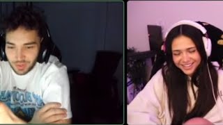 Adin Ross simping for his girlfriend (Demisux)
