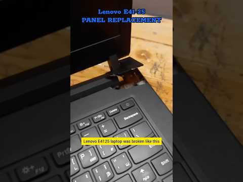 Lenovo E41-25 Government Laptop Panel Replacement, Broken Hinge Repair Rework Cost Price Tamil