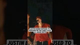 Justin Bieber refused to perform on the same stage as Jaden Smith. -2#shorts#justinbieber#celebrity