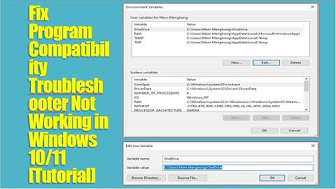 Fix Program Compatibility Troubleshooter Not Working in Windows 10/11 [Tutorial]