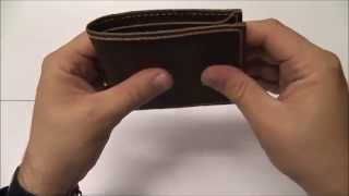 Men Distressed Leather Wallet with Coin Pocket By JooJoobs Product Review