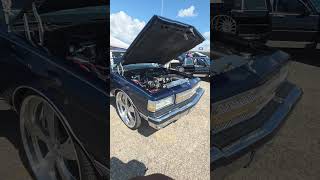 Supercharged LTX Nyquil Green Box chevy at TexasWhipFest. #caprice #boxchevy #chevyLT5