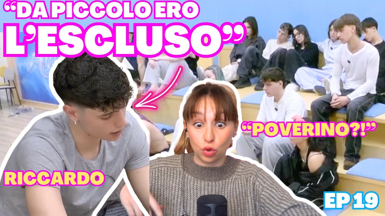 RICCARDO SI CONFESSA DAVANTI A TUTTI: DOPO IL GRAVE GESTO* REACTION AMICI25