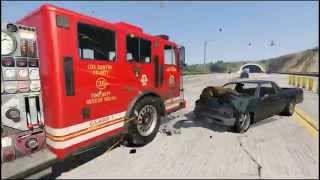 GTA 5 - Serious Ejections. People flying out of their windshields. (Pt. 1)
