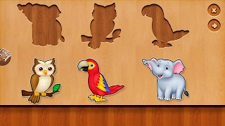 Apprenez des animaux pour les enfants avec des blocs en bois d'animaux - Jeu éducatif pour les enfan screenshot 5