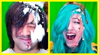 EAT IT OR WEAR IT CHALLENGE! (BF vs GF Challenge) - TeraBrite