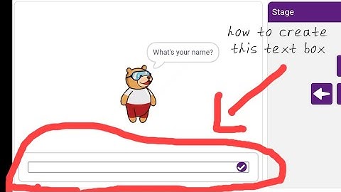 how to create text or type box?how to create questions in pictoblox?