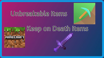 How to Make Unbreakable and Keep on Death Item - Works With Toolbox and Tooldroid | Toolbox Tutorial