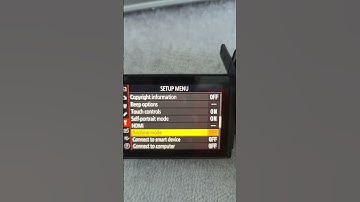 How to connect Nikon Z30 to smartphone