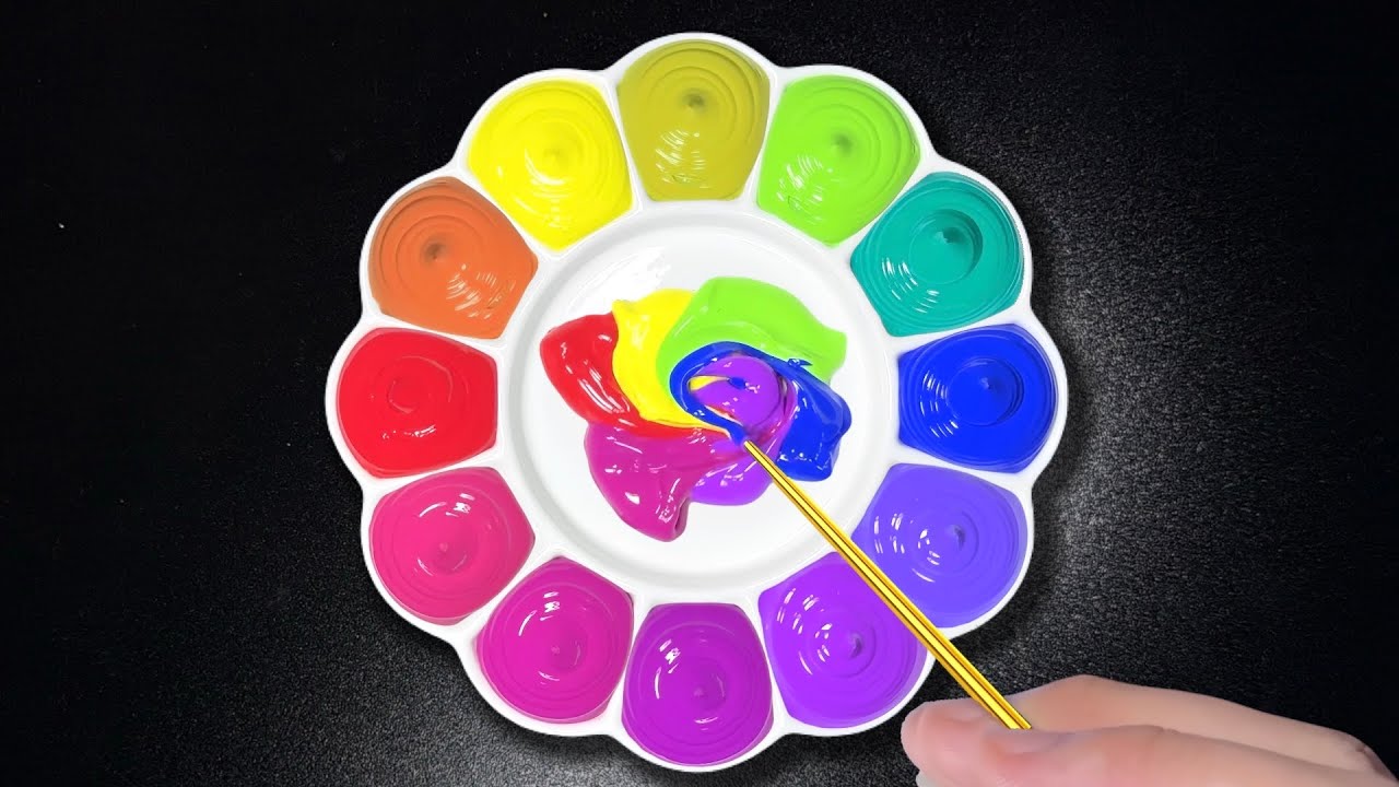 How to Create 13 Round Ball Colors from Only 6 Primary Colors || Color ...