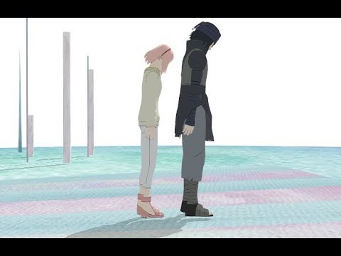 【MMD NARUTO】 Narisumashi Genga / Sasuke and Sakura