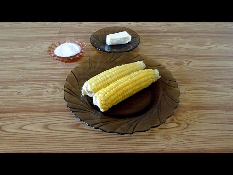 Как сварить кукурузу в микроволновке. Кукуруза в микроволновке. How to cook corn in a microwave oven