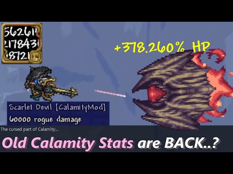 Terraria with insane old stats from Calamity mod is BACK ─ ...but, why?