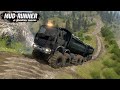 Spintires MudRunner MZKT 7410 Monster Dump Truck Driving Uphill