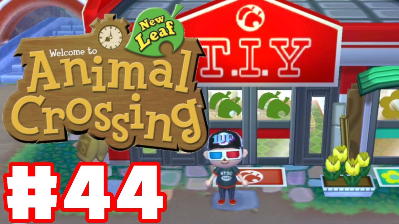 New Store T.I.Y. Opens In Town! Animal Crossing New Leaf
