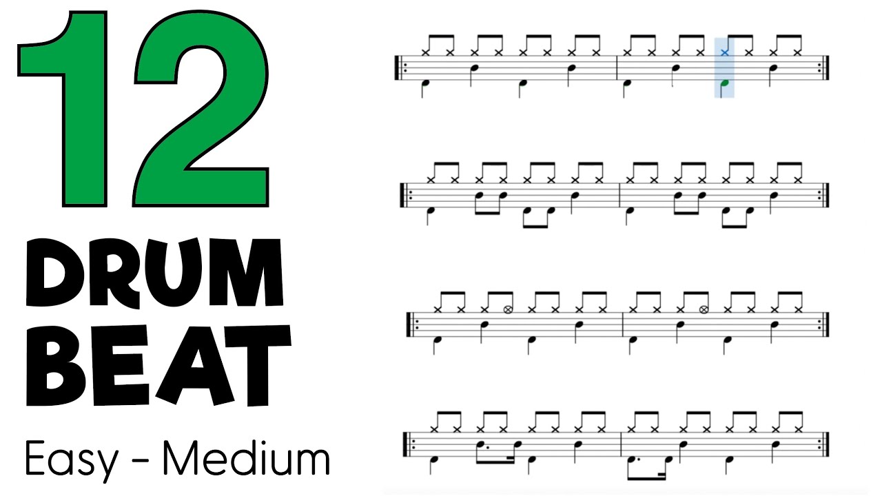 12 Drum Beat You Must Learn - YouTube