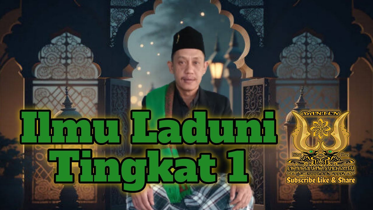 Laduni Ilmu Laduni Tingkat 1 - YouTube