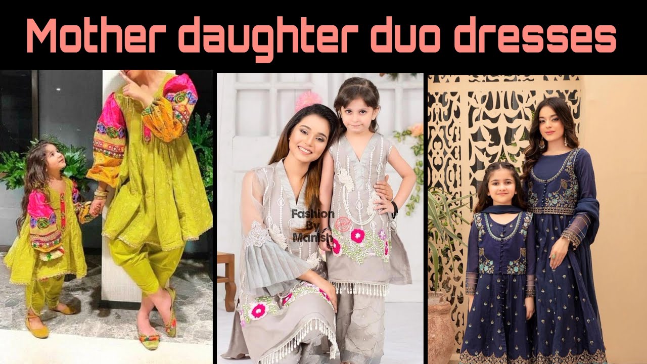 Mom and daughter duo ! shop from @mugdhaartstudio #lehenga #designerwear  #embroid… | Mom daughter outfits, Mommy daughter dresses, Mother daughter  matching outfits
