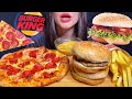 ASMR PIZZA PAPA JOHNS BURGER KING MUKBANG EATING SOUNDS ASMR PIZZA PAPA JOHNS BURGER KING MUKBANG EATING SOUNDS