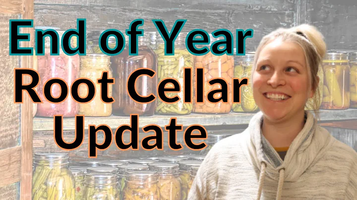 A YEAR'S WORTH of Food (In-depth Root Cellar Tour)