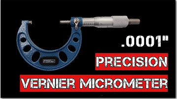 Vernier Micrometers, How to read them.
