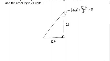 Solving a Right Triangle (Leg and Leg)