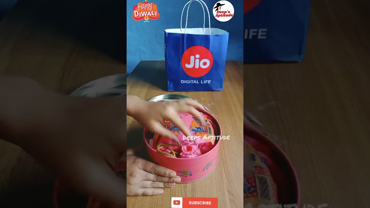 Gift🎁from JIO...💝| Diwali🥰Gift unboxing🥳