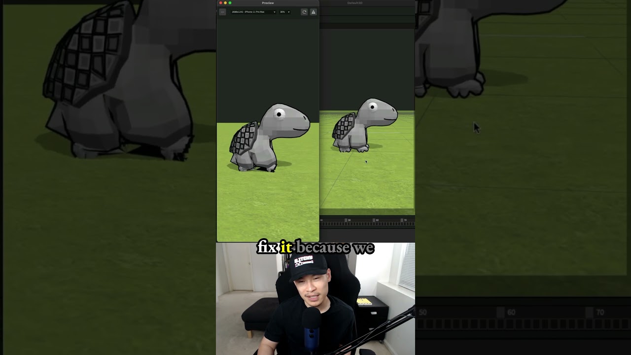 Feedback for Improved Results - making a game animation in Buildbox - Character 3.4: Dino Turtle