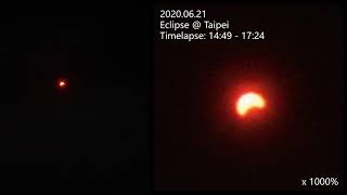Gopro 7 Eclipse: Taipei 20200621