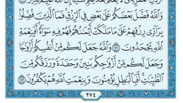 سوره النحل من 68 الى 72 مكرره للحفظ🤍 .#توجيهي 2007