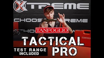 Tanfoglio TACTICAL PRO - Gun presentation By Posio and shooting range test - ENG Language