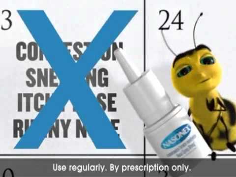 RARE New NASONEX Nasal Spray Drug Rep Bumblebee Bee Finger Puppet Plush Toy  Ad