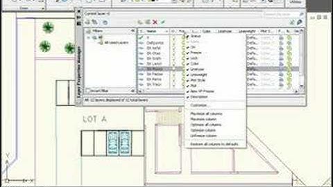 AutoCAD 2009 - part 11 - Working with Layers