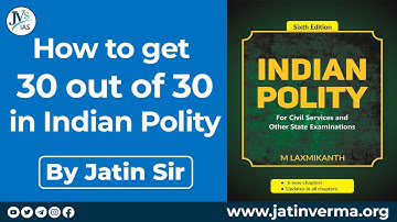 How to score maximum in Indian Polity | By Jatin Verma | Prelims 2022