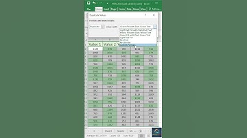 ##How to Find Duplicate Value in Excel |#Excel |#Shorts |#Shortsvideo