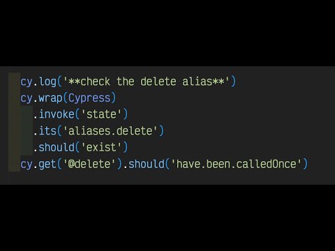 Check If Cypress Has An Alias Before Getting It