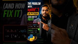 The Hidden Bug in Python's split('.') Method