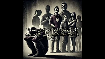 اكثر ما يؤلم في الخيانه انها تأتى من اصدقائنا أما أعدائنا فعلينا شكرهم لأنهم كانوا صريحين من البداية 