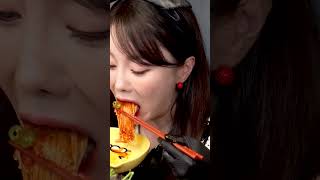 Mukbang ASMR Seafood & Mushromms Boil ? Enoki Mushrooms Shrimp Abalone Tteokbboki Recipe 6 cut