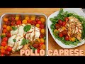 como hacer pollo caprese