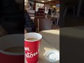 Tim Horton French vanila good weather
