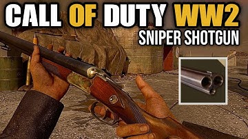 The SNIPER SHOTGUN in Call of Duty WW2 in 2020 (COD WW2)