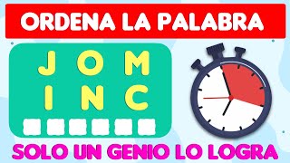 Arma la Palabra  ¿Podrás armar la palabra? ✅ Juegos Visuales