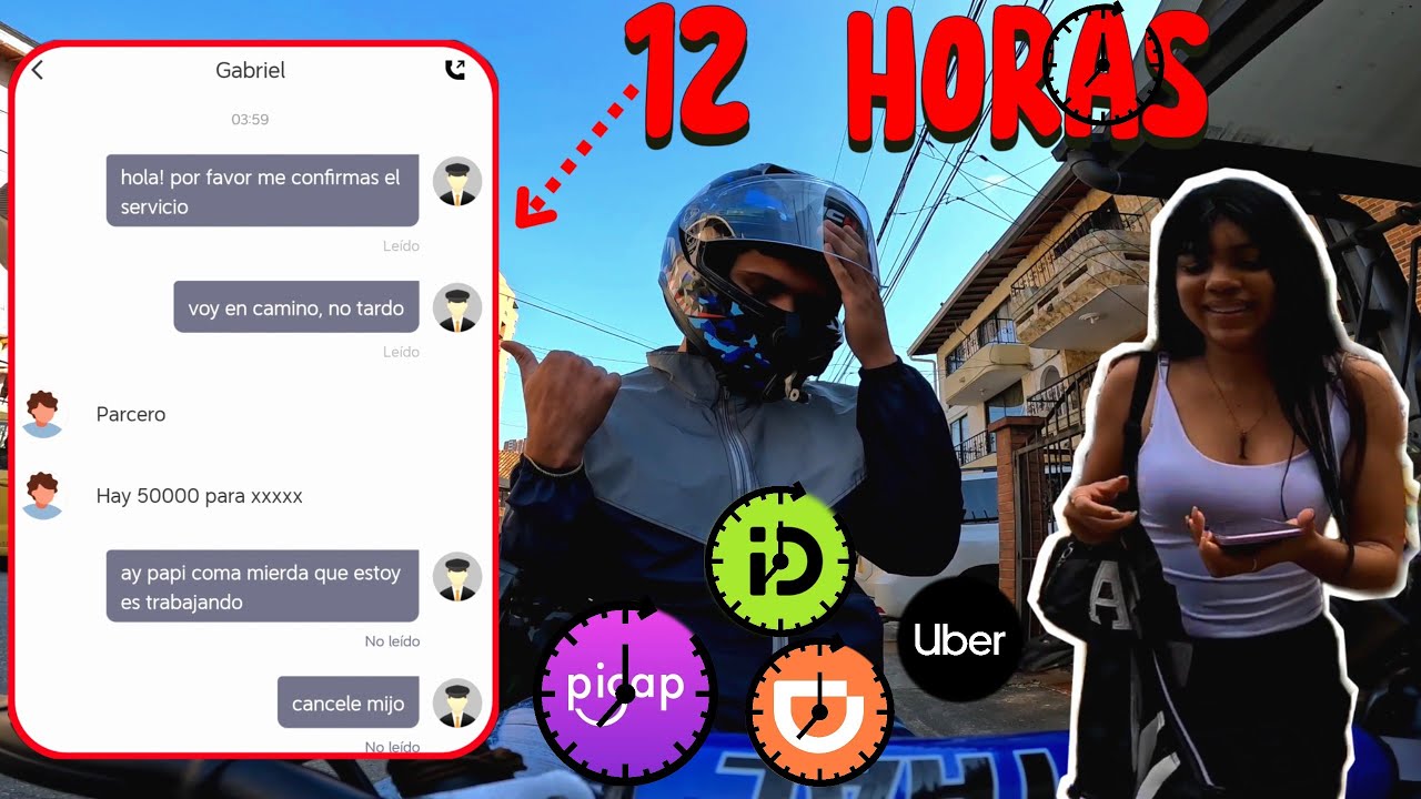 12 HORAS CÓMO MOTOTAXI | CUANTAS Y EN QUE HORAS TRABAJAR CON PLATAFORMAS | ASÍ LO VUELVO RENTABLE 🤑💰