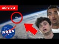 Disco voador é flagrado durante transmissão ao vivo da NASA