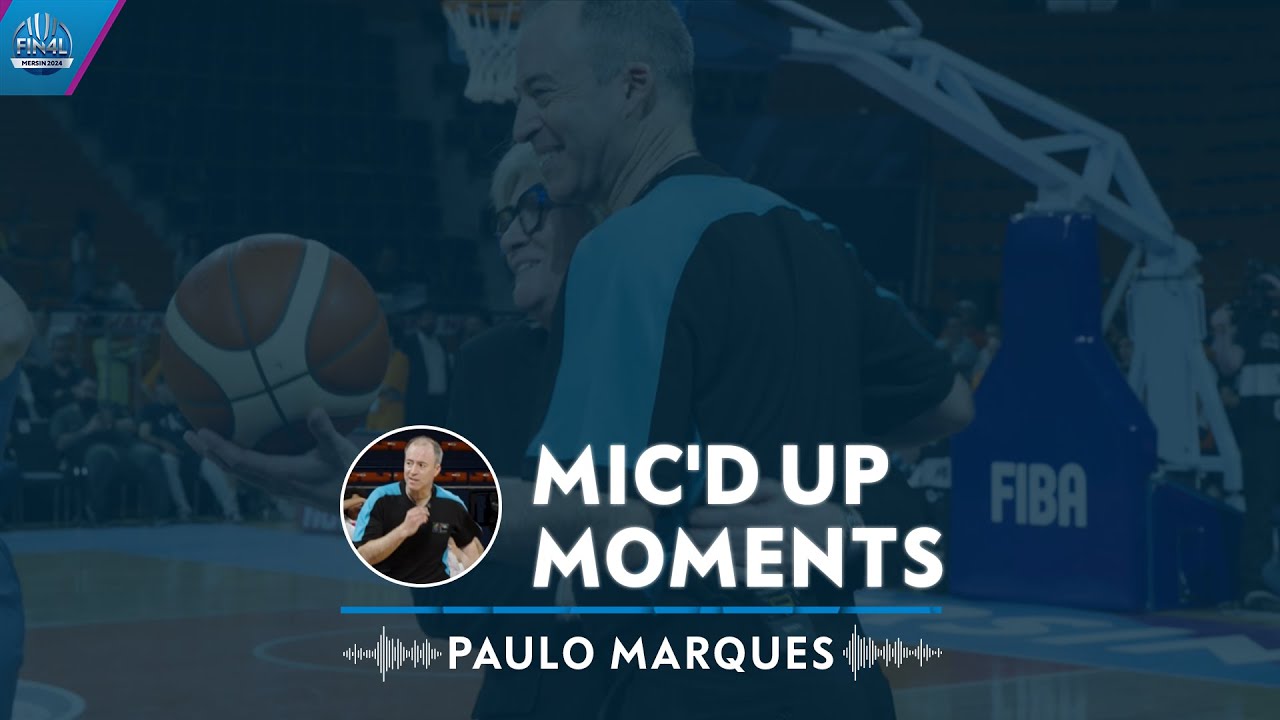 "SIT DOWN PLEASE" | Ref Mic'd Up Moments | Paulo Marques