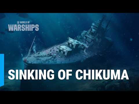 The Final Battle of IJN Chikuma | Leyte Gulf 1944