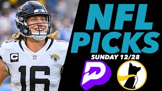 (18-7 NFL RUN!!!) NFL PRIZEPICKS BEST PICKS SUNDAY 12/28 ✅✅ | 4 FREE PLAYER PROPS FOR NFL WEEK 17!!!
